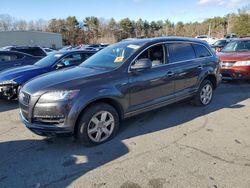 Salvage cars for sale at Exeter, RI auction: 2015 Audi Q7 Premium