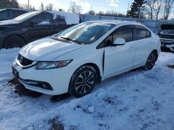 Salvage cars for sale at Bowmanville, ON auction: 2013 Honda Civic LX