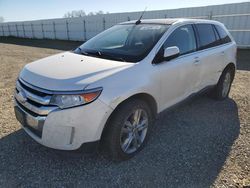 Salvage cars for sale at Anderson, CA auction: 2011 Ford Edge Limited