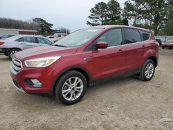 Salvage cars for sale at auction: 2017 Ford Escape SE