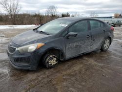 Salvage cars for sale at Columbia Station, OH auction: 2015 KIA Forte LX