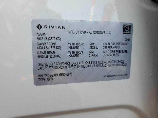 2024 Rivian R1S Adventure