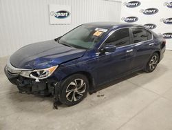 Salvage cars for sale from Copart Concord, NC: 2017 Honda Accord LX