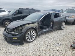 Salvage cars for sale from Copart Taylor, TX: 2018 Tesla Model 3