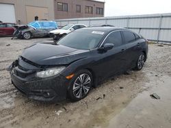 Salvage cars for sale from Copart Kansas City, KS: 2017 Honda Civic EXL