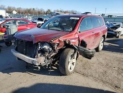 Toyota Highlander Limited Vehiculos salvage en venta: 2008 Toyota Highlander Limited