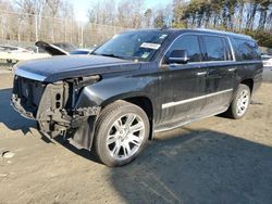 Cadillac Escalade salvage cars for sale: 2020 Cadillac Escalade ESV Premium Luxury