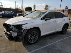 Salvage cars for sale at Wilmington, CA auction: 2022 Lexus RX 450H F Sport