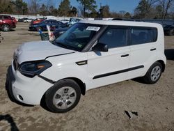 Salvage cars for sale at Hampton, VA auction: 2011 KIA Soul