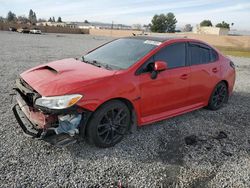 Carros salvage a la venta en subasta: 2018 Subaru WRX Premium