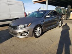 KIA salvage cars for sale: 2015 KIA Optima EX