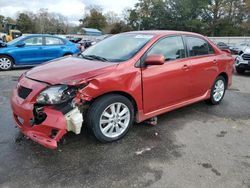 Toyota salvage cars for sale: 2009 Toyota Corolla Base