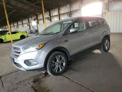 Salvage cars for sale at Phoenix, AZ auction: 2017 Ford Escape SE