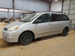 Salvage cars for sale at Mocksville, NC auction: 2005 Toyota Sienna CE