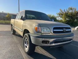 Toyota salvage cars for sale: 2002 Toyota Tundra Access Cab SR5