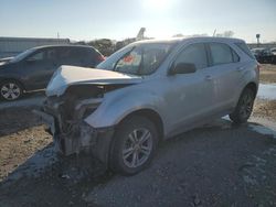 Salvage cars for sale at Kansas City, KS auction: 2013 Chevrolet Equinox LS