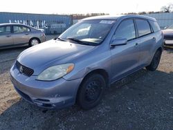 Toyota salvage cars for sale: 2004 Toyota Corolla Matrix XR