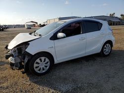 Salvage cars for sale from Copart San Diego, CA: 2012 Toyota Prius C