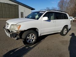 Toyota salvage cars for sale: 2002 Toyota Highlander Limited