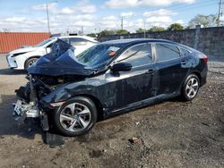 Salvage cars for sale at Homestead, FL auction: 2020 Honda Civic LX