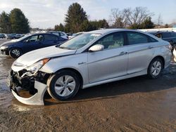 Salvage cars for sale at Finksburg, MD auction: 2015 Hyundai Sonata Hybrid