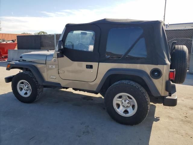 2004 Jeep Wrangler X