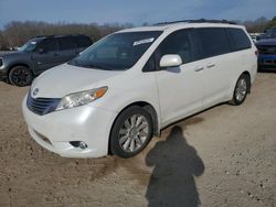 Carros salvage a la venta en subasta: 2012 Toyota Sienna XLE