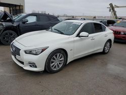 Salvage cars for sale at Kansas City, KS auction: 2017 Infiniti Q50 Premium