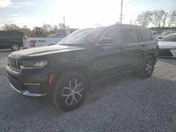 Jeep salvage cars for sale: 2024 Jeep Grand Cherokee L Limited