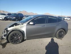 Salvage cars for sale at North Las Vegas, NV auction: 2022 Tesla Model Y