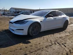 Salvage cars for sale at Laurel, MD auction: 2023 Tesla Model S