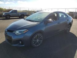 Salvage cars for sale at Kapolei, HI auction: 2015 Toyota Corolla L