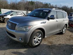 Salvage cars for sale at Grenada, MS auction: 2013 Infiniti QX56