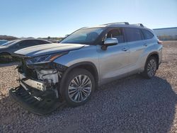 Salvage cars for sale from Copart Cleveland: 2022 Toyota Highlander Platinum