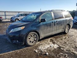 Salvage cars for sale at Fredericksburg, VA auction: 2011 Toyota Sienna XLE