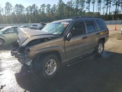 Salvage cars for sale from Copart Harleyville, SC: 2002 Jeep Grand Cherokee Laredo