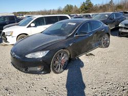 Tesla salvage cars for sale: 2014 Tesla Model S