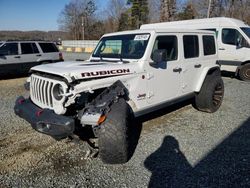 Carros salvage sin ofertas aún a la venta en subasta: 2020 Jeep Wrangler Unlimited Rubicon