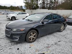 Chevrolet salvage cars for sale: 2016 Chevrolet Malibu LS