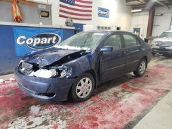 Toyota Corolla salvage cars for sale: 2006 Toyota Corolla CE