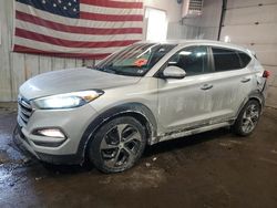 Salvage cars for sale at Lyman, ME auction: 2018 Hyundai Tucson Value