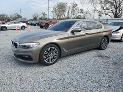 Salvage cars for sale at Riverview, FL auction: 2018 BMW 540 XI