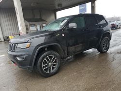 Jeep salvage cars for sale: 2017 Jeep Grand Cherokee Trailhawk