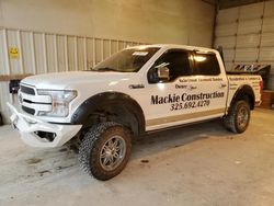 Ford f150 Supercrew salvage cars for sale: 2018 Ford F150 Supercrew