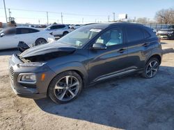 Hyundai salvage cars for sale: 2021 Hyundai Kona Ultimate