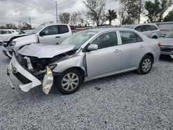 Toyota Corolla Base salvage cars for sale: 2010 Toyota Corolla Base