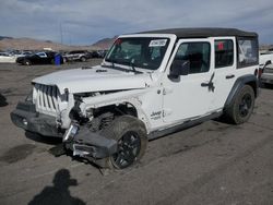 Salvage cars for sale at North Las Vegas, NV auction: 2018 Jeep Wrangler Unlimited Sport