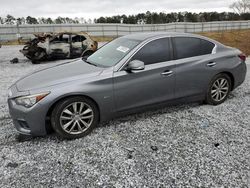 Salvage cars for sale at Fairburn, GA auction: 2018 Infiniti Q50 Pure