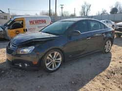 Salvage cars for sale at Oklahoma City, OK auction: 2014 Chevrolet Cruze LTZ