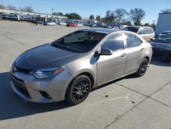 Vehiculos salvage en venta de Copart Sacramento, CA: 2016 Toyota Corolla L